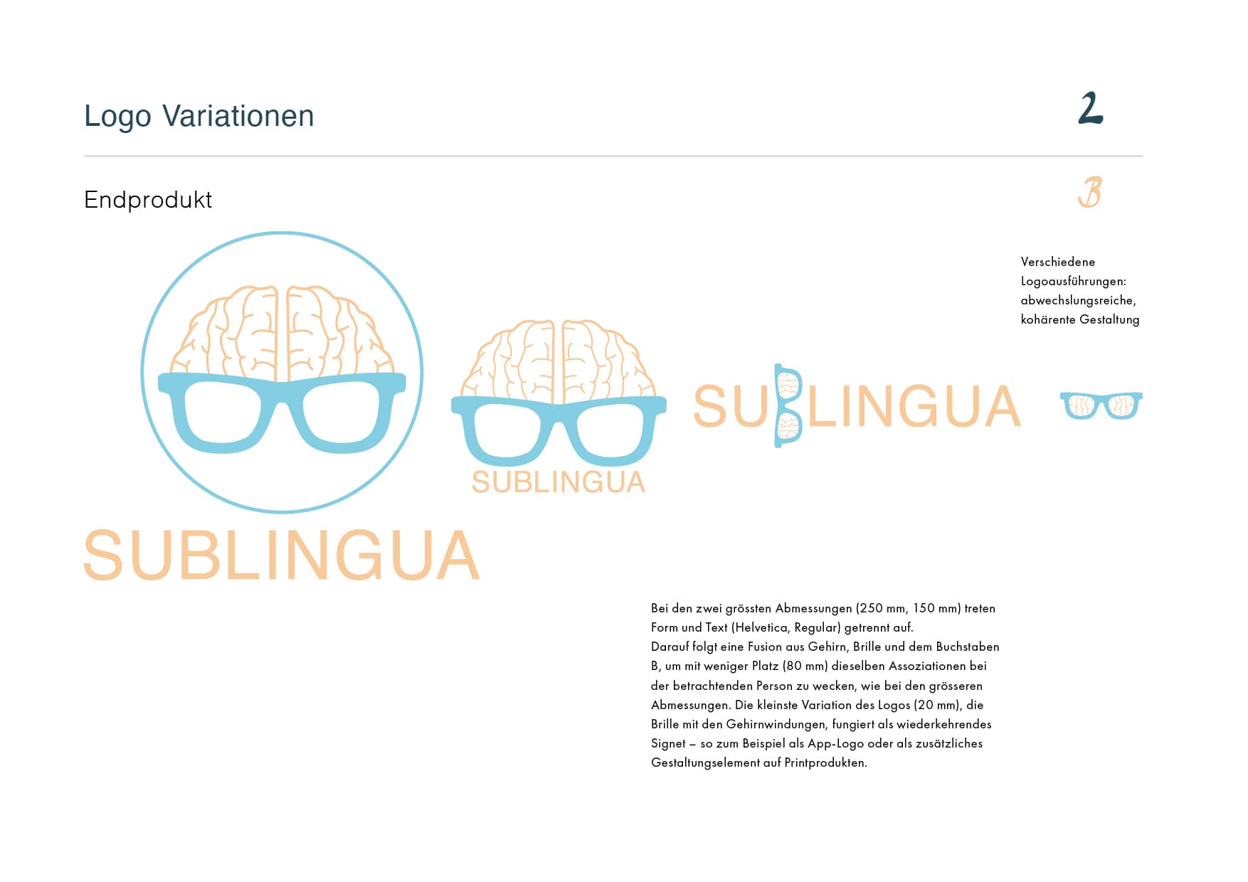 CORPORATE DESIGN FOR SUBLINGUA 8