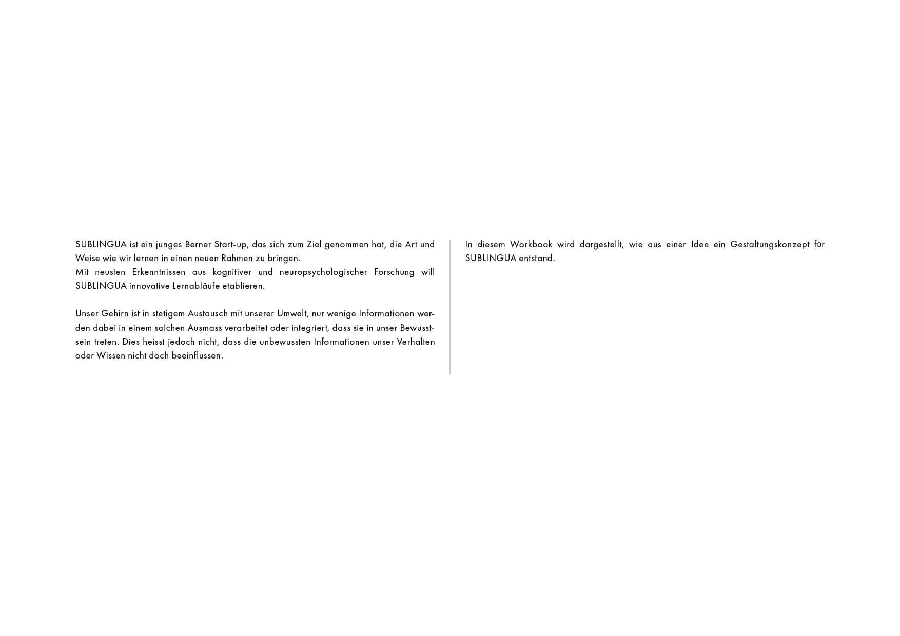 CORPORATE DESIGN FOR SUBLINGUA 24